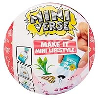 MGA Entertainment Make It Mini Lifestyle Series 1 Mini Collectibles - MGA's Miniverse, Mystery Blind Packaging, DIY, Resin Play, Replica Items, Collectors, 8+
