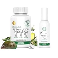 Green Lipped Mussel for Humans and Receding Gums & Gingivitis Treatment Mouth Spray