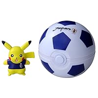 TOMY Pokemon Japan National Football Team with Pokemon Monster Collection Japan Representative Pikachu