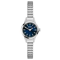 Sekonda Ladies Analogue Quartz Watch with Blue Dial and Silver Expander Bracelet 40369