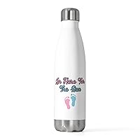Humorous Dad Party Revealing Mom Baby Funny Saying Grandma Hilarious Mothering Babies Celebrations Sayings 20oz Insulated Bottle 20oz