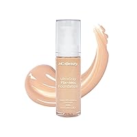 MCoBeauty Ultrastay Flawless Foundation - Corrects Skin Tone And Blurs Imperfections - Lightweight, Buildable Coverage - Hydrates And Nourishes - Luminous Complexion - Liquid - Ivory - 1 Oz