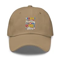 This is My First Day of School Shirt Back to School Bus Dad Cap