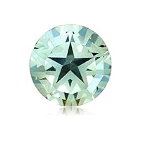 3.79-4.10 Cts of 10 mm AAA Texas Star Green Amethyst (1 pc) Loose Gemstone