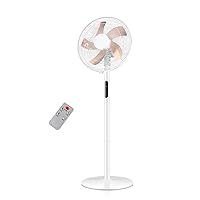 Telescoping Height Floor Fan, Industrial High Velocity Oscillating Pedestal Fan, Oscillating Commercial Fan, Pedestal Fan, Adjustable Standing Shop Fan