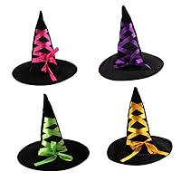 ERINGOGO Unisex Witch Hat Halloween Headband Witch Hat Headband Party Supplies for Adults Halloween Witch Cap