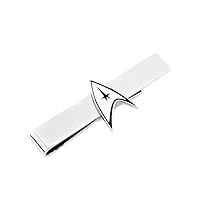 Cufflinks Inc. Star Trek Star Trek Delta Shield Tie Bar, Officially Licensed