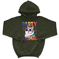 Cat Kids' Hoodie - Kid Party Apparel - Funny Kid Birthday Gift