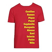 Spain Favourite XI Tee (Red)
