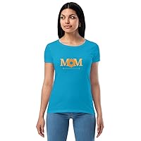 Mom Women’s Fitted t-Shirt, Sunflower Mom Tee, Mother's Day Graphic tee
