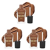 Black Radiance Color Perfect Liquid Full Coverage Foundation Makeup, Brownie, 1 Ounce (Pack of 3)