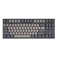 Groove T 87 Keys THOCC Noise Cancelling Mechanical Keyboard,Backlighting,Cherry Profile PBT Keycap,Dye Subbed Legends,USB-C Cable,Space Saving,for Windows and Mac,Gateron Silent Brown