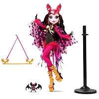 Monster High Freak Du Chic Draculaura Figure - SDCC 2023 Exclusive, Pink