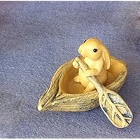 Chinese Yixing Handmade Zisha Pure Clay Tea Pet Rabbit Boating Duan Ni