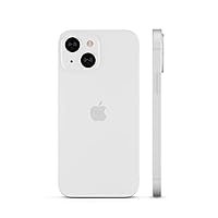 PEEL Original Super Thin Case Compatible with iPhone 13 (Clear Hard) - Sleek Minimalist Design, Branding Free, Ultra Slim - Protects & Showcases Your Device