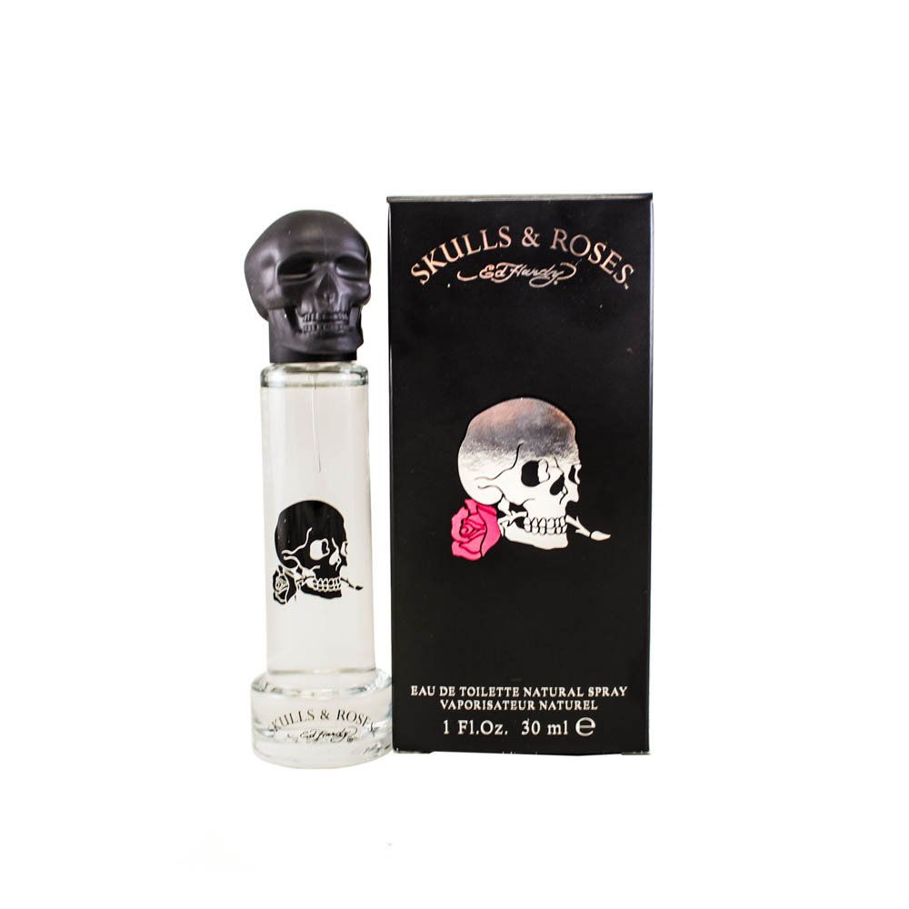 ED HARDY Skulls & Roses Eau de Toilette Spray for Men, 1.0 Ounce