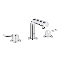 GROHE 20572001 Concetto, 8-inch Widespread 2-Handle S-Size Bathroom Faucet 1.2 GPM, Chrome