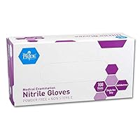 MedPride Powder-Free Nitrile Exam Gloves, Large, 100 Count (Pack of 10)