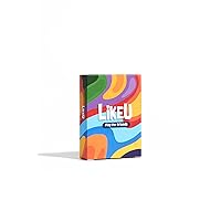 LikeU Conversation Cards On-The-Go Deck - Icebreaker and Conversation Starter Travel Deck for Family Time, Date Night, and Game Night