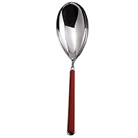 Mepra AZC10K61143 Fantasia Risotto Spoon – [Pack of 48], Coral, 27.7, Stainless-Steel Dishwasher Safe Tableware