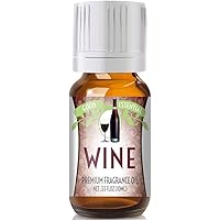 Good Essential – Professional Wine Fragrance Oil 10ml for Diffuser, Candles, Soaps, Lotions, Perfume 0.33 fl oz
