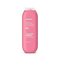 Volumizing Shampoo, Pure Peace with Rose, Peony, and Pink Sea Salt Scent Notes, Paraben and Sulfate Free, 14 oz (Pack of 1)