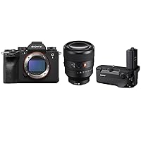 Sony Alpha 1 Full Frame Mirrorless Digital Camera Bundle with FE 50mm f/1.2 GM Lens, VG-C4EM Vertical Grip