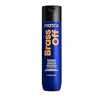 Brass Off Blue Shampoo | Refreshes & Neutralizes Brassy Tones | Color Depositing Shampoo | For Brassy Hair | For Color Treated Hair | Salon Shampoo | Packaging May Vary