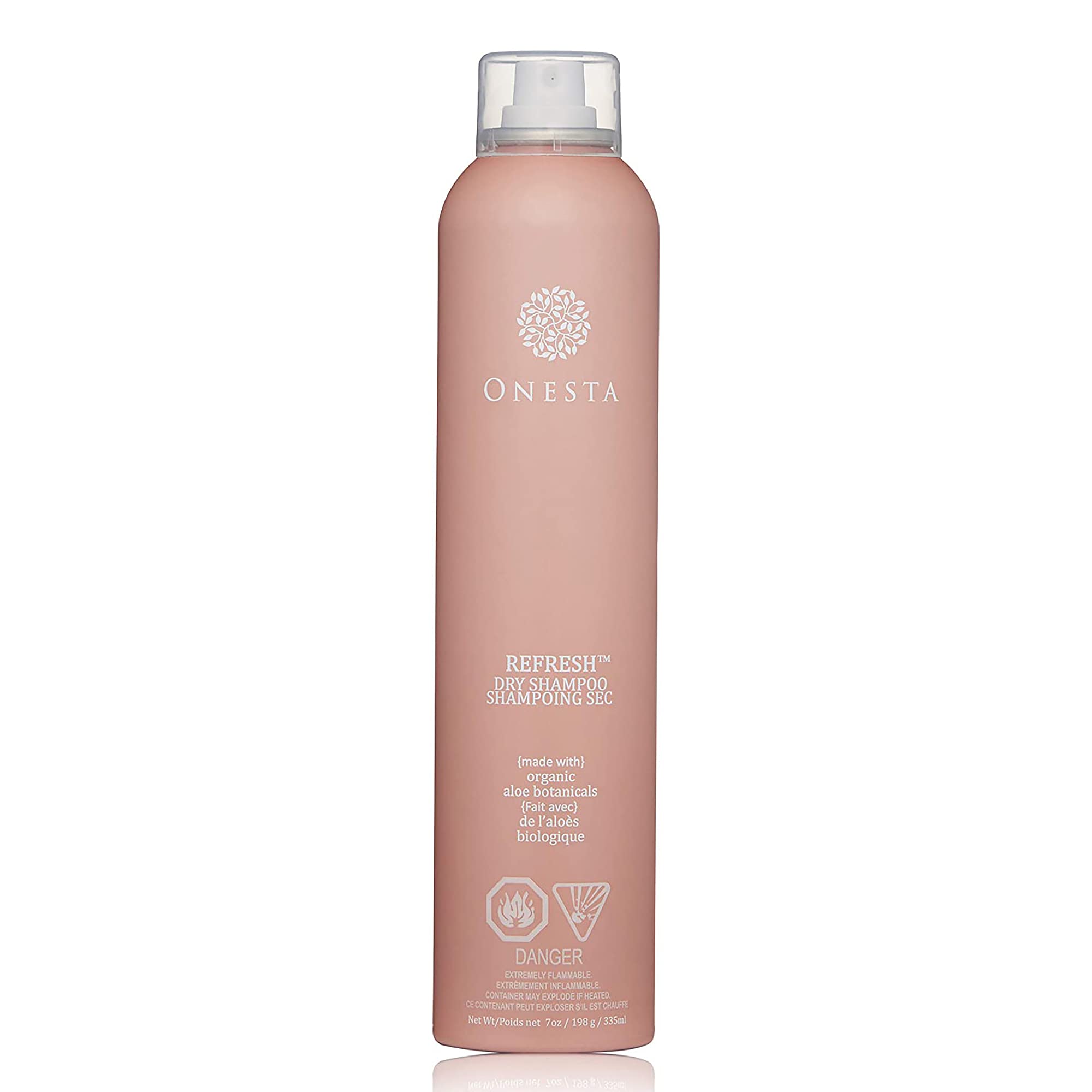 Onesta Hair Care Plant Based Refresh Dry Shampoo for Hair, 7 Ounce Spray