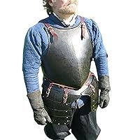 NauticalMart Medieval Knight Peascod Armor Breastplate Blackened Armour
