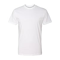 Next Level Premium Fitted CVC Crew Tee White X-Large (Pack of 5)