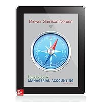 Introduction to Managerial Accounting Introduction to Managerial Accounting Hardcover Paperback