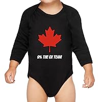 Hockey Themed Baby Long Sleeve bodysuit - Clothing for Hockey Lovers - Hockey Lovers Gifts