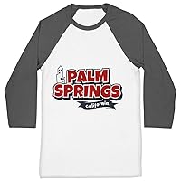 Palm Springs Baseball T-Shirt - Trendy T-Shirt - Graphic Tee Shirt