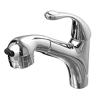 Mixer Tap Kitchen Pull Out Faucet Bathroom Shower Basin Copper Hot Cold Water Mixer Tap Single Hole Deck Mounted Hotel Bathtub Bar Counter Sink Water Tap