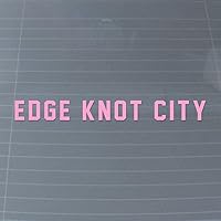 Edge Knot City Death Gaming Stranding Vinyl Decal (Bubblegum Pink)