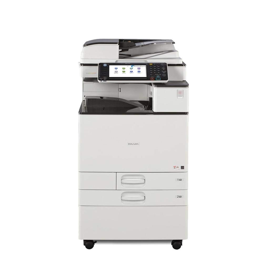 Ricoh Aficio MP C3503 A3 Color Laser Multifunction Copier - 35ppm, Copy, Fax, Print, Scan, Auto Duplex, Network, 4 Trays, Stand and Comes with Pre-Installed Postscript 3 Supplement (Renewed)