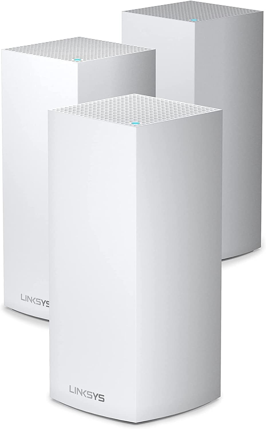 Linksys Velop WiFi 6 Router Home WiFi Mesh System, Tri-Band, 8,100 Sq. ft Coverage, 120+ Devices, Speeds up to (AX4200) 4.2Gbps - MX12600
