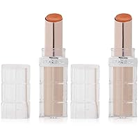 Makeup Colour Riche Plump and Shine Lipstick, for Glossy, Radiant, Visibly Fuller Lips with an All-Day Moisturized Feel, Nectarine Plump, 0.1 oz. (Pack of 2)