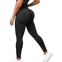 CFR Women's High Waist Workout Seamless Scrunch Booty Leggings Butt Lift Gym Fitness Girl Sport Active Yoga Pants
