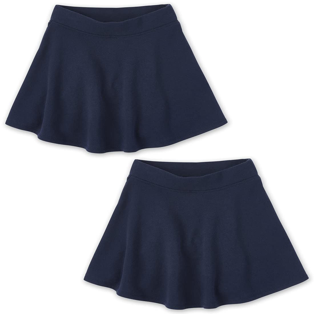 The Children's Place Girls' 2 Pack Active French Terry Skort