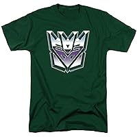 Transformers Decepticon Airbrush Logo T Shirt & Stickers (X-Large) Hunter Green