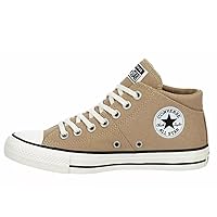 Converse Unisex Chuck Taylor All Star Madison Mid Top Canvas Sneaker - Lace up Closure Style - Egret/Pink Solstice