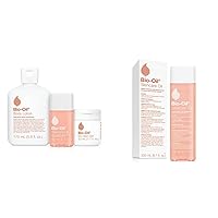 Skincare Set & Skincare Body Oil, Vitamin E Serum for Scars & Stretchmarks, Dermatologist Recommended, All Skin Types, 6.7 oz