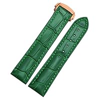 18mm Women Leather Watch Strap Band Deployment buckle for Omega [SpeedMaster] [Seamaster] [De Ville]