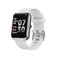 S20 Smart Watch, 1.3 Inch Touch Screen Smart Watch, Fitness Tracker with Heart Rate Monitor, Waterproof IP68, Smart Watch for Men and Women (E)