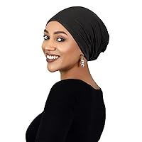 Hats Scarves & More Bamboo Slouchy Beanie for Women Chemo Headwear Moisture Wicking Cancer Turban Head Wrap Snood