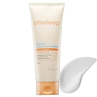 Atodeep Moisture Concentrate Lotion 6.76 fl.oz(200ml) Relaxing natural calm,Paraben Phthalate Free,prevent dry chapped cracked skin, deep moisturizing, sensitive skin, Hyper mineral, fragrance free,