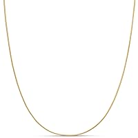 Amazon Essentials 14K Gold or Sterling Silver Plated Snake Necklace