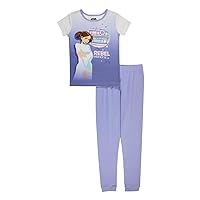 Girls' 2-Piece Snug-fit Cotton Pajamas Set